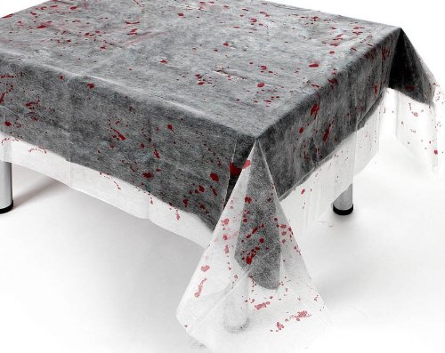 Comprar Mantel blanco ensangrentado Halloween - Única al mejor precio