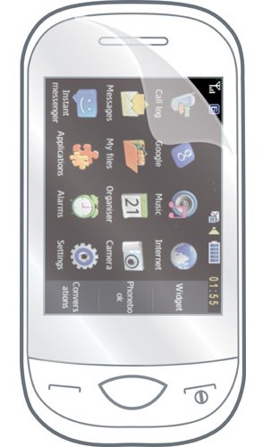 Comprar Muvit MUSCPB3410001 - Protector de pantalla (De plástico, Teléfono móvil/smartphone, Samsung B3410 Star) al mejor precio