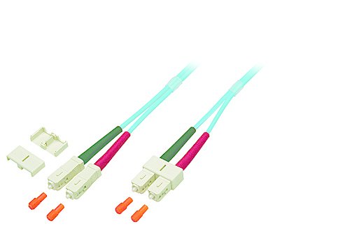 Comprar Lindy 46110 - Cable de fibra óptica dúplex multimodo (50/125 µm, SC-SC OM3, 1 m), color naranja al mejor precio