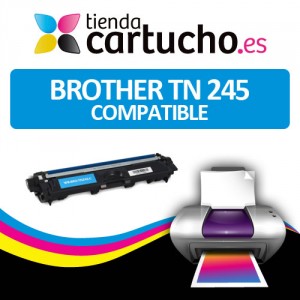 Comprar TONER CYAN BROTHER TN 241 / TN 245 COMPATIBLETONER CYAN BROTHER TN 241 / TN 245 COMPATIBLE al mejor precio
