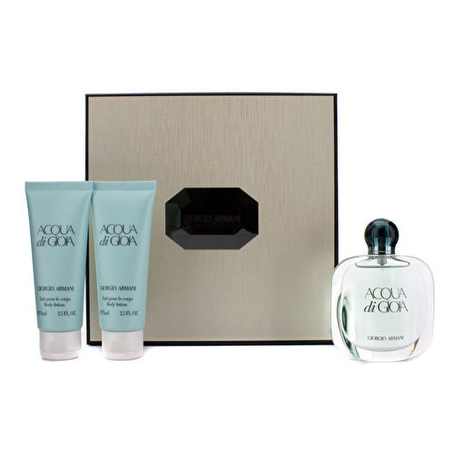 Comprar GIORGIO ARMANI ACQUA DE GIOIA EAU DE PERFUME 50ML VAPO. + BODY MILK 75ML + GEL 75ML al mejor precio