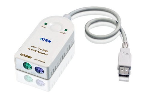 Comprar MCL Convertisseur USB 2 x MD 6F (Clavier/Souris) - Cable USB (0m, Color blanco, Win 98 / 00 Mac OS 8.6.) al mejor precio