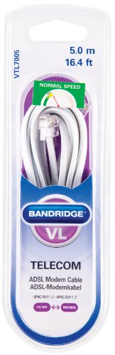 Comprar Bandridge VTL7005 cable telefónico - Cable para teléfonos fijos (RJ-11, RJ-11) al mejor precio