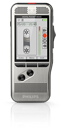 Comprar Philips DPM7200 - Grabadora de voz digital (SpeechExec, software de trabajo, formatos MP3, PCM y DSS, 700 horas de grabación), color gris al mejor precio