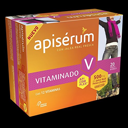 Comprar APISERUM VITAMINADO 500 MG JALEA 20 VIAL al mejor precio