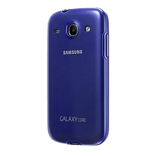 Comprar Samsung Protective Cover Plus - Funda para móvil Galaxy Core (Revestimiento de goma), azul al mejor precio