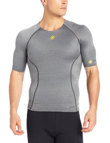 Comprar SKINS A200 Top mangas cortas Hombre gris XL al mejor precio