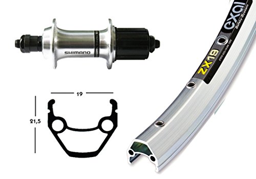 Comprar RT,28x1.75,RM-40,8v.,QR,36 agujeros Exal ZX 19, plata, radios Niro al mejor precio