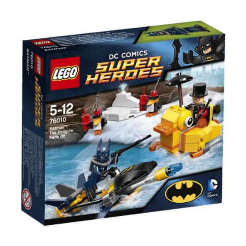 Comparar mejores precios LEGO Super Heroes - DC Comics, cara a cara contra el Pingüino, playset son diseño Batman (76010) con descuentos Comprar LEGO Super Heroes - DC Comics, cara a cara contra el Pingüino, playset son diseño Batman (76010) al mejor precio