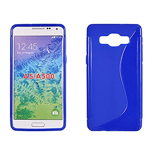 Comprar Mobility Gear BT-TPU-SAA5L - Funda TPU S para Samsung A500 Galaxy A5, color azul al mejor precio