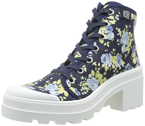 Comprar No Box Galia - Zapatillas de deporte de canvas para mujer azul Bleu (Rosa/Blue) 41 al mejor precio