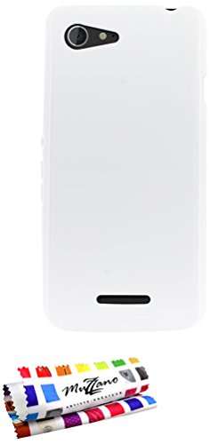 Comprar Muzzano F869139 - Funda para Sony Xperia E3, color blanco al mejor precio