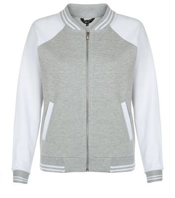 Comprar Teens Grey Baseball Bomber Jacket al mejor precio