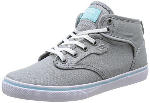 Comprar Globe Motley Mid - Zapatillas de skateboarding de canvas para hombre, Grau (14215 Grey/Aruba), 41 al mejor precio