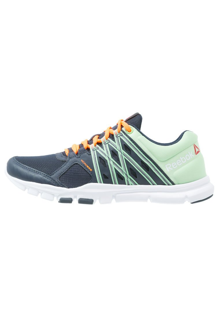 Comprar Reebok YOURFLEX TRAINETTE 8.0 Zapatillas fitness e indoor navy/green/white/peach al mejor precio