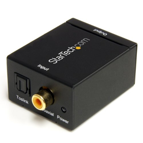 Comprar StarTech SPDIF2AA - Cable coaxial (conversor de toslink a RCA), negro al mejor precio