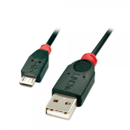 Comprar Lindy 31866 - Cable USB 2.0 profesional tipo A macho a tipo micro-B macho, 3 m, color negro al mejor precio