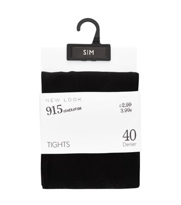 Comprar Teens Black 40 Denier Opaque Tights al mejor precio
