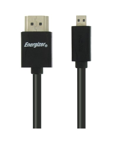 Comprar Energizer LCAEHHAD2 - Cable audio-video (HDMI, Micro HDMI, oro), negro al mejor precio