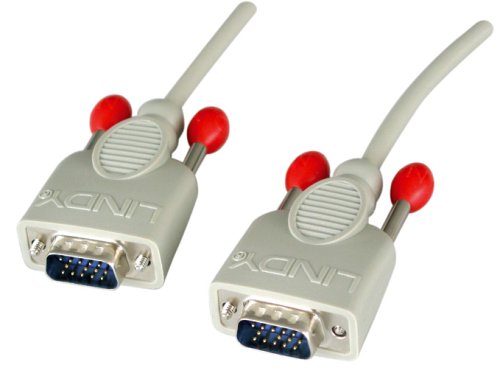 Comprar Lindy 2m VGA Cable - Standard VGA Monitor Cable (15HDM/15HDM) - Adaptador para cable (15 Way HD, 15 Way HD, Macho/Macho, Gris) al mejor precio