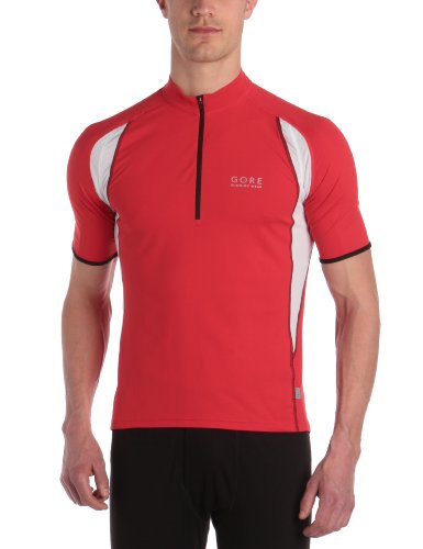 Comprar GORE RUNNING WEAR Air Zip - Camiseta de running para hombre, color rojo, talla S al mejor precio
