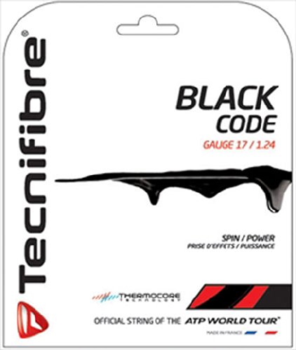 Comprar Tecnifibre Black Code - Cuerda para raquetas de tenis al mejor precio