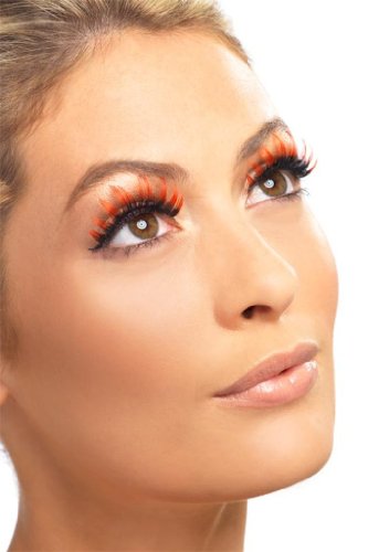 Comprar Pestañas cortas con rojo y diamantes negros adultos - genéricos - 351.330 al mejor precio