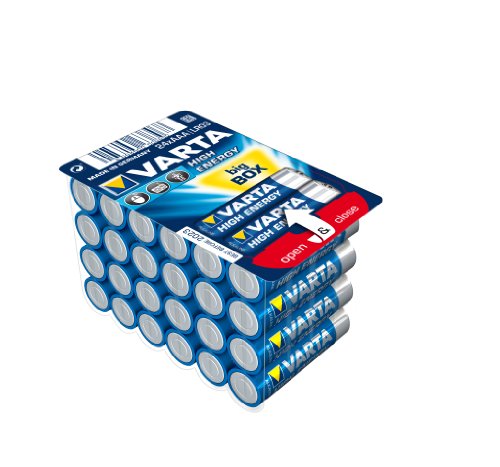 Comprar Varta AAA, LR03, 1.5V - Pilas (LR03, 1.5V, Alcalino, Cilíndrico, AAA, Azul, Metálico, Ampolla) al mejor precio