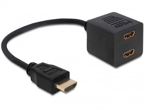 Comprar DeLOCK 65226 - Cable HDMI (HDMI a 2 HDMI macho/hembra), negro al mejor precio