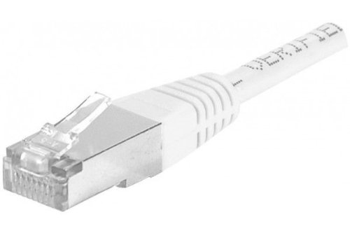 Comprar Dexlan - Cable de red RJ45 (FTP, cat. 6A, 1 m), color blanco al mejor precio