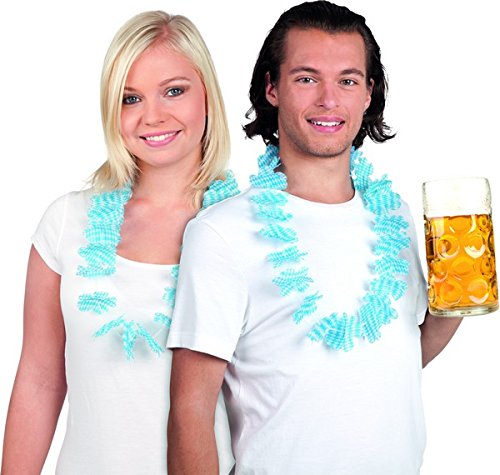 Comprar Collar azul y blanco Fiesta de la cerveza - Única al mejor precio