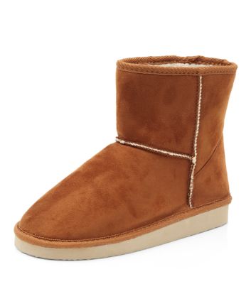 Comprar Tan Short Shearling Lined Boots al mejor precio