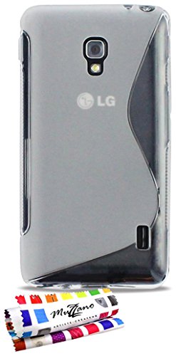 Muzzano Le S - Funda para LG Optimus F6, transparente