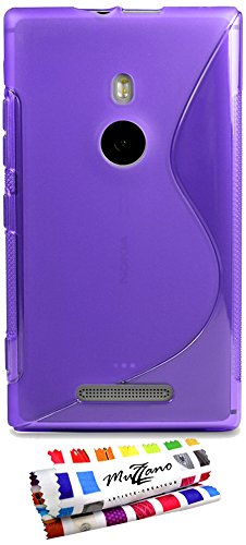 Comprar Muzzano F11152 - Funda para Nokia Lumia 925, color violeta al mejor precio