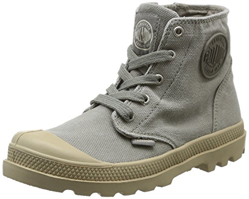Comprar Palladium Pampa Hi Zip K - Botas de canvas para niña verde Vert (Concrete/Putty) 34 al mejor precio