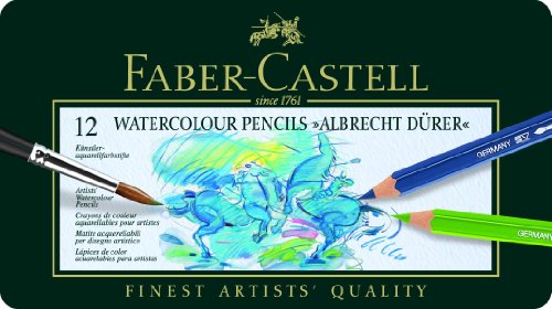 Comprar Faber-Castell 117512 - Estuche de metal con 12 ecolápices acuarelables, multicolor al mejor precio