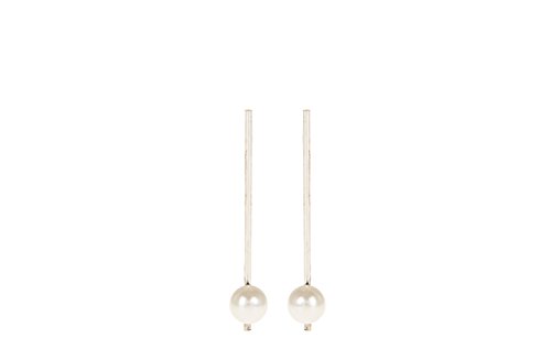 Comprar Parfois - Mujer - Pendientes Crystal Pearls - Beige - al mejor precio