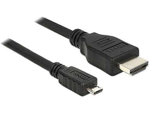 Comprar DeLOCK 83649 adaptador de cable - Adaptador para cable (Micro USB 3.0 B, HDMI-A, Macho/Macho, Negro, 3840 x 2160 Pixeles, Bolsa de plástico) al mejor precio