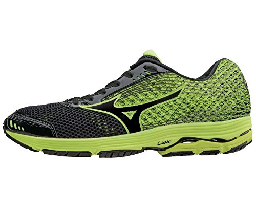Comprar MIZUNO Wave Sayonara 3 Zapatilla de Running Caballero, Negro/Amarillo, 47 al mejor precio