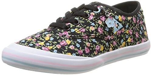 Comprar Le Coq Sportif Grandville Cvo Flowers Ps -  Zapatos para niñas,  color negro, talla 34 al mejor precio