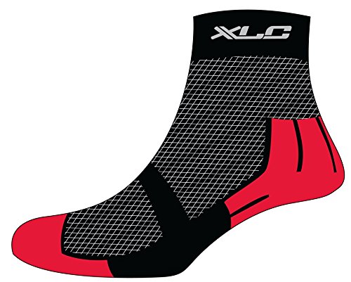 Comprar XLC MTB Coolmax CS-C02 - Calcetines Talla:schwarz/rot 39 - 42 al mejor precio