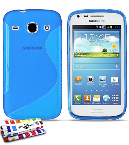 Comprar Muzzano Le S - Funda para Samsung Galaxy Core, color azul al mejor precio