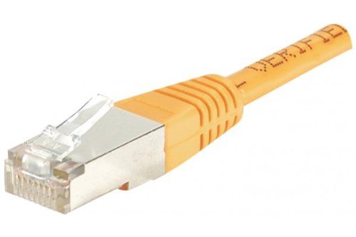 Comprar Dexlan - Cable de red RJ45 (FTP, cat. 5E, 10 m), color naranja al mejor precio