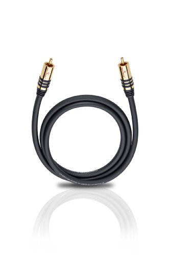 Comprar Oehlbach 20531 NF - Cable para subwoofer (1 m), color burdeos al mejor precio