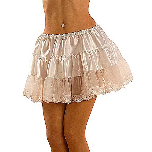 Comprar Enagua de raso / encaje blanco Accesorio para el vestido de lujo al mejor precio