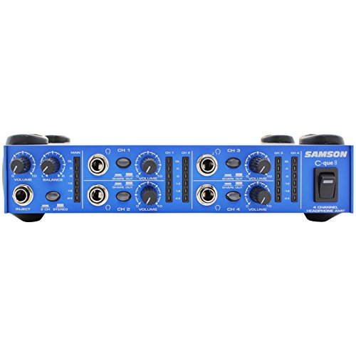 Comprar Samson C-SACQ8 amp que8 con 4 canales de auriculares 1/2 estante al mejor precio