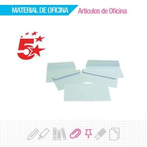 Comprar 5 ESTRELLAS CAJA DE 500 SOBRES BLANCOS 110 X 220 MM TIRA SILICONA SIST.OPEN 80 G.5 ESTRELLAS CAJA DE 500 SOBRES BLANCOS 110 X 220 MM TIRA SILICONA SIST.OPEN 80 G. al mejor precio