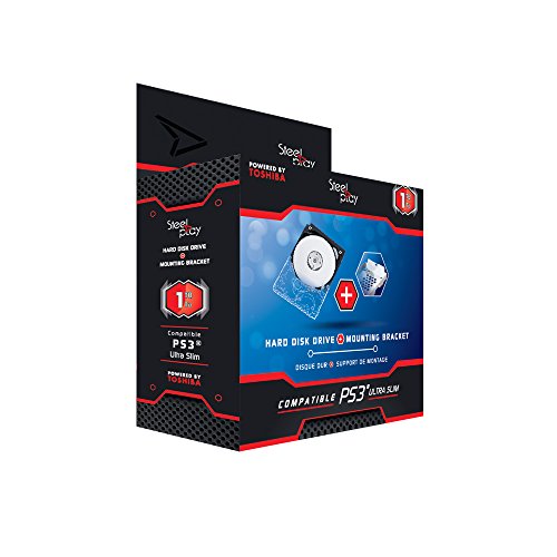 Comprar Steel Play - Pack: Disco Duro 1 TB + Adaptador Caddy (PS4, PS3) al mejor precio