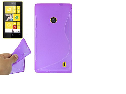 Comprar Bluetrade BT-TPU-NL520V - Funda TPU para Nokia Lumia 520, color púrpura al mejor precio