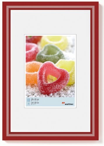 Comprar Walther, Trendstyle, Marco De Plástico, KP015R, 10x15cm, Rojo al mejor precio
